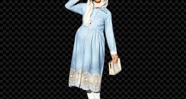 ژورنال لباس و مانتو بارداری ساده و مجلسی شیک