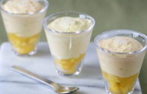 طرز تهیه پارفه نارگیل و انبه دسری خوش طعم