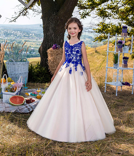 زیباترین مدل لباس مجلسی پرنسسی دخترانه JeorjettDress