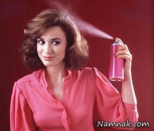 خطرات استفاده از اسپری مو برای سلامتی خطرات استفاده از اسپری مو برای سلامتی