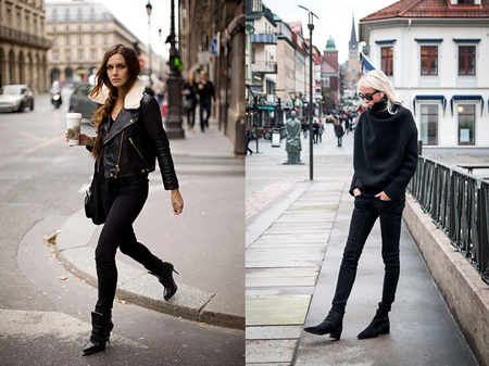 نحوه ست کردن کفش بوت با شلوار جین