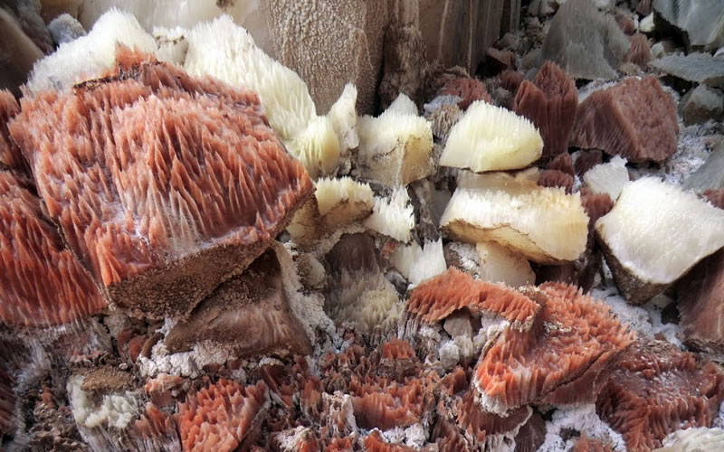 تونل نمکی گرمسار جاذبه ای دیدنی برای طبیعت دوستان