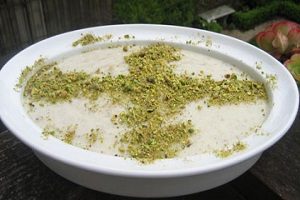 طرز تهیه مسقطی با شیر طرز تهیه مسقطی با شیر