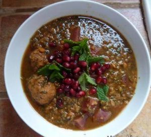 طرز تهیه آش انار طرز تهیه آش انار
