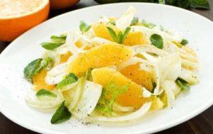 طرز تهیه سالاد پرتقال و نعنا طرز تهیه سالاد پرتقال و نعنا