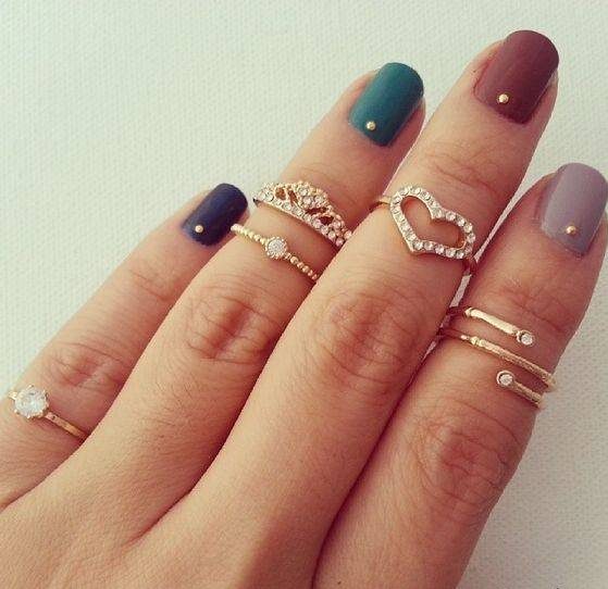 مدل های انگشتر و بند انگشتی های ظریف دخترانه + تصاویر