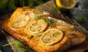 طرز تهیه ماهی سالمون با سس لیمو با طعمی عالی