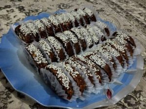 طرز تهیه رولت خرما مجلسی رژیمی