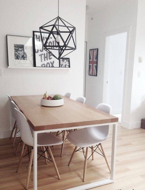 مدل میز غذاخوری جمع و جور و کم جا برای خانه های کوچک