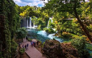 نگاهی به آبشار دودن یکی از آبشارهای زیبا و دیدنی در شهر آنتالیا
