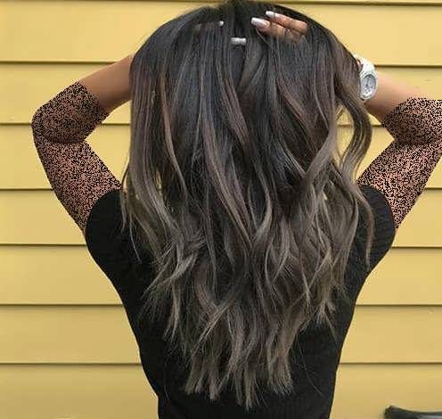 رنگ موی زیتونی تیره