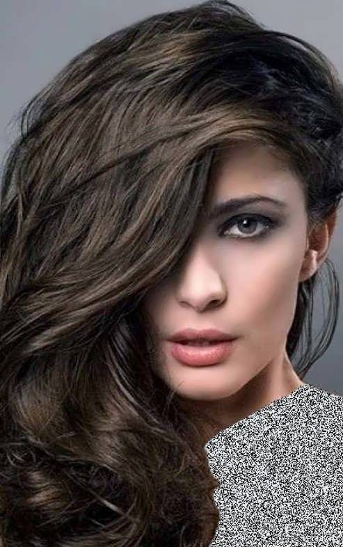 رنگ موی زیتونی تیره