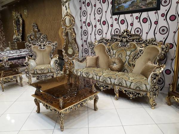 مدل مبل منبت کاری شده سلطنتی