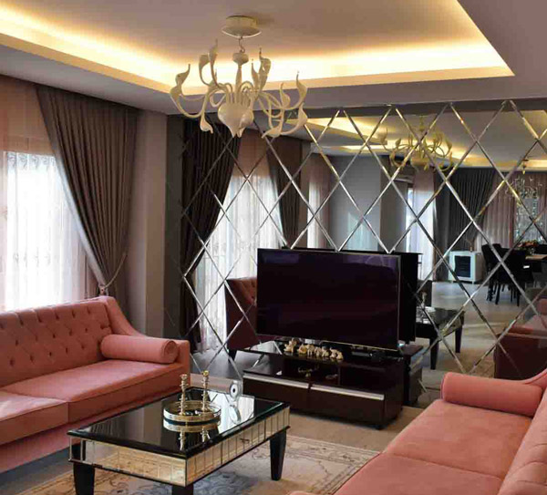 آینه کاری دیوار آینه کاری دیوار