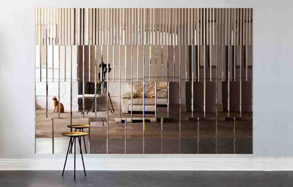 آینه کاری دیوار؛ نحوه آینه کاری دیوارهای منزل و مغازه و زیباتر کردن دیوارها