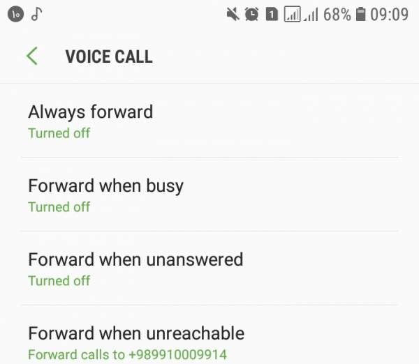 دایورت خط تلفن