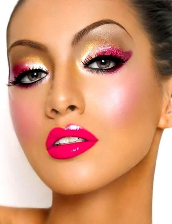 مدل آرایش به رنگ سال 2019