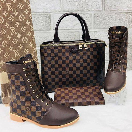 ست کیف و بوت ساق بلند زنانه