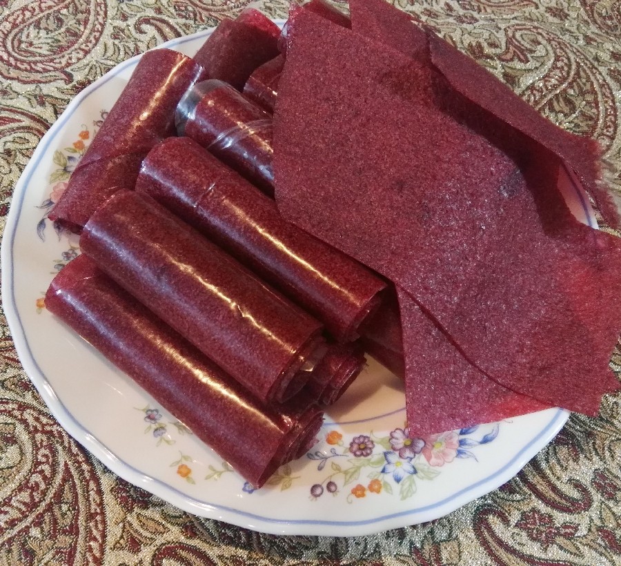 لواشک انار و به
