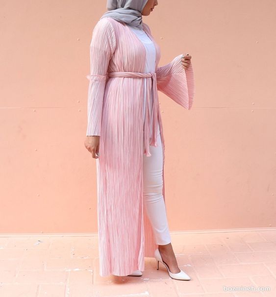 مدل مانتو رنگ سال 2019 و 1398 | مدل مانتو به رنگ مرجانی و نارنجی رنگ سال