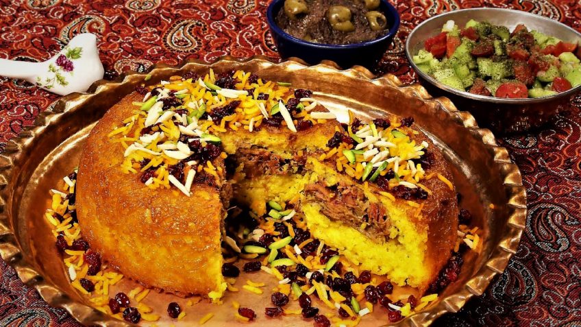 ته چین شیرازی | آموزش طرز تهیه ته چین شیرازی خوشمزه