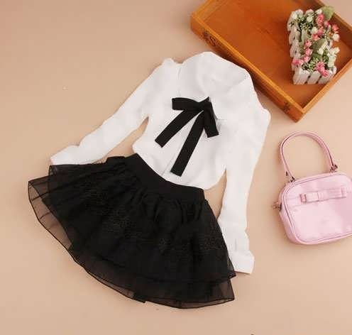 مدل بلوز و دامن بچه گانه