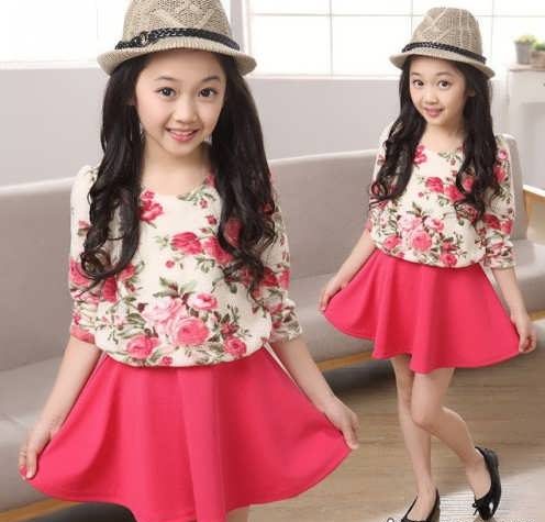 مدل بلوز و دامن بچه گانه | شیک ترین مدل های بلوز و دامن بچه گانه مد روز