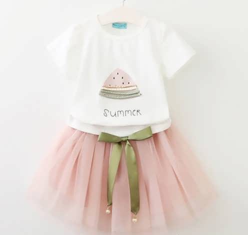 مدل بلوز و دامن بچه گانه