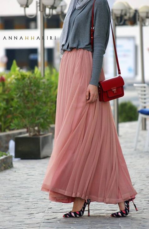 مدل دامن بلند