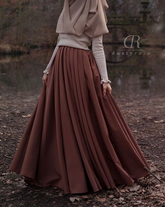 مدل دامن بلند