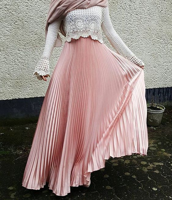 مدل دامن بلند