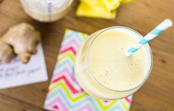 اسموتی انبه | طرز تهیه اسموتی انبه و زنجبیل