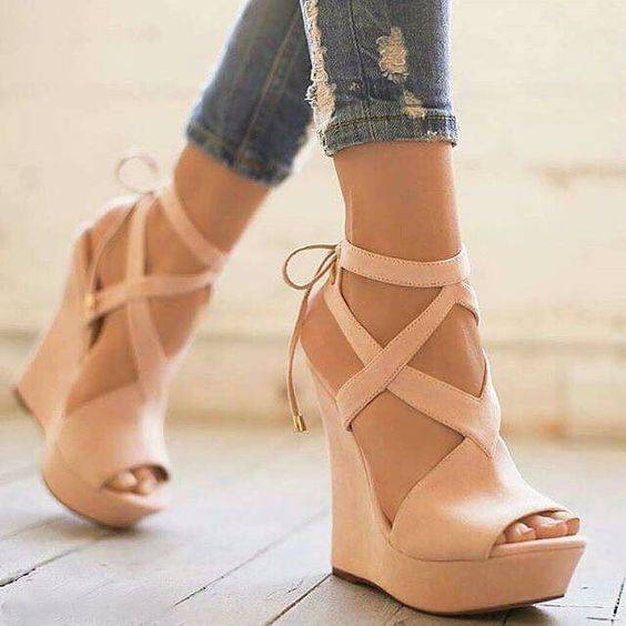 مدل کفش پاشنه بلند مجلسی لژدار شیک