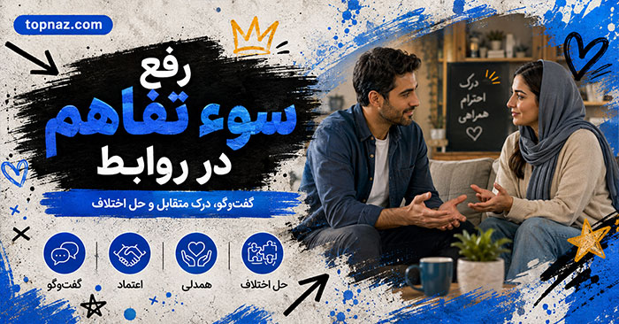 رفع سوء تفاهم در روابط؛ گفتوگوی آرام و شفافسازی برداشتها؛ جلوگیری از تشدید دلخوری رفع سوء تفاهم در روابط؛ گفتوگوی آرام و شفافسازی برداشتها؛ جلوگیری از تشدید دلخوری