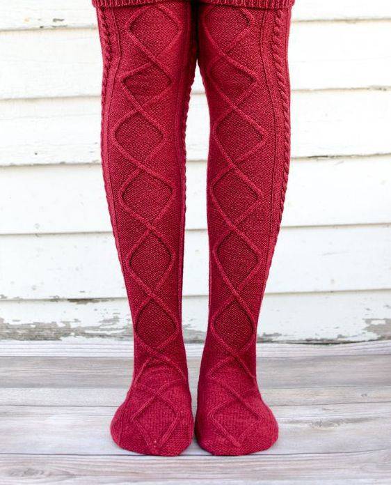 مدل ساپورت بافتنی زمستانی