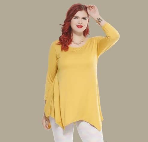 مدل تونیک برای خانم های چاق و سایز بزرگ در طرح های زیبا