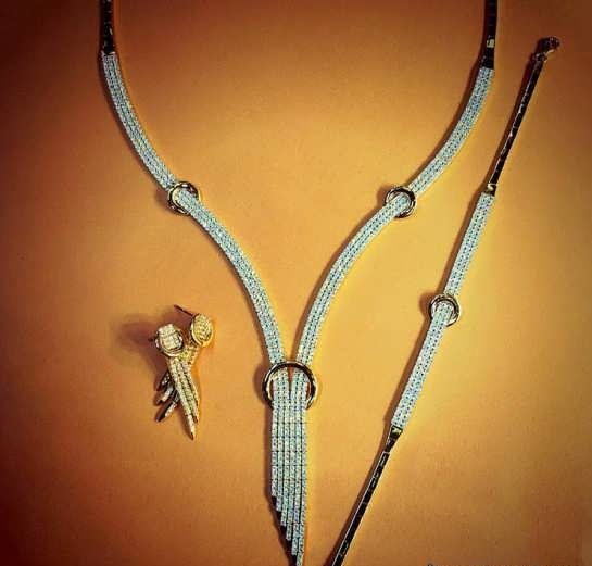 مدل سرویس طلا | شیک ترین مدل های سرویس طلای ظریف و شیک بانوان