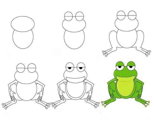 نقاشی کودکانه حیوانات