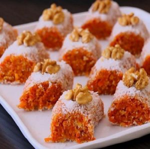 آموزش طرز تهیه دسر هویج رولی خوشمزه برای میان وعده و صبحانه آموزش طرز تهیه دسر هویج رولی خوشمزه برای میان وعده و صبحانه