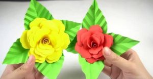 آموزش گلسازی آسان در منزل + ساخت گل های زیبا با کاغذ در منزل آموزش گلسازی آسان در منزل + ساخت گل های زیبا با کاغذ در منزل