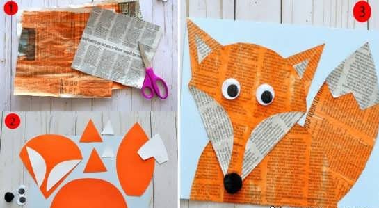 آموزش ساخت کار دستی روباه