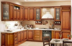 دکوراسیون چوبی آشپزخانه + بیش از 30 مدل شیک از طراحی چوب کابینت و دکوراسیون
