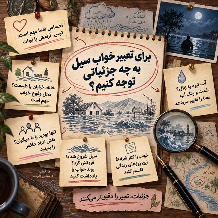 تعبیر خواب سیل؛ معنی آبگرفتگی خانه و آب گلآلود؛ فرار یا گرفتار شدن در سیلاب برای تعبیر خواب سیل به چه جزئیاتی توجه کنیم؟