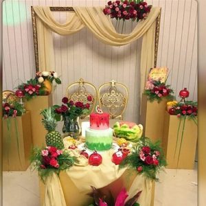 تزیین سفره شب یلدا + میوه آرایی و سفره آرایی با طرح های زیبا تزیین سفره شب یلدا + میوه آرایی و سفره آرایی با طرح های زیبا