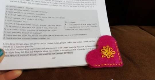 آموزش ساخت قلب با نمد