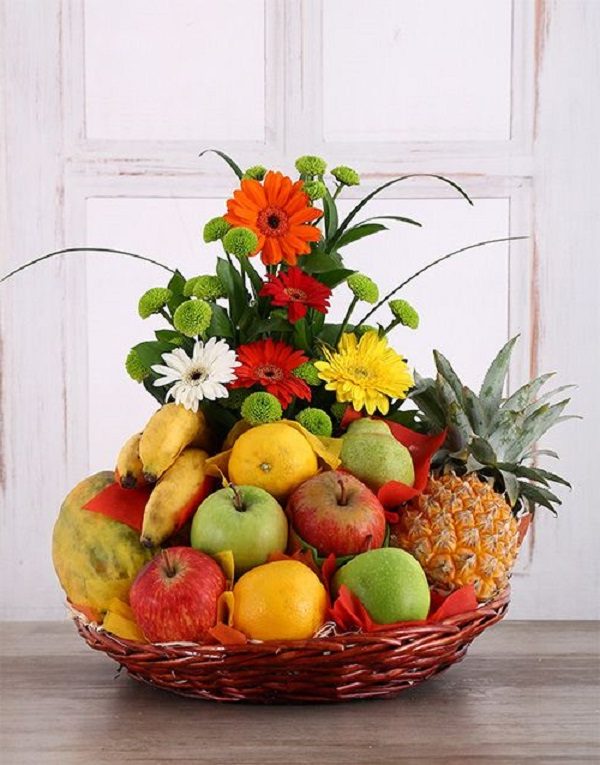 تزیین سبد میوه