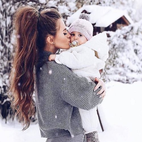 عکس پروفایل برفی دخترانه