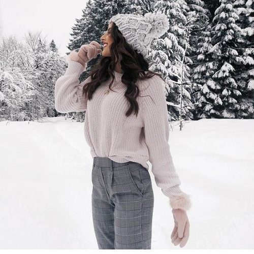 عکس پروفایل برفی دخترانه