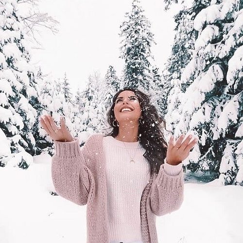 عکس پروفایل برفی دخترانه