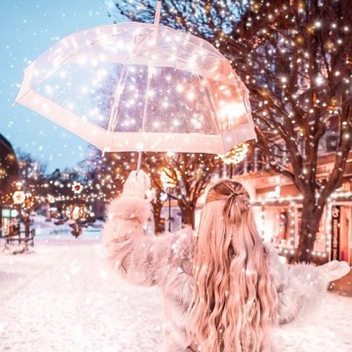 عکس پروفایل برفی دخترانه